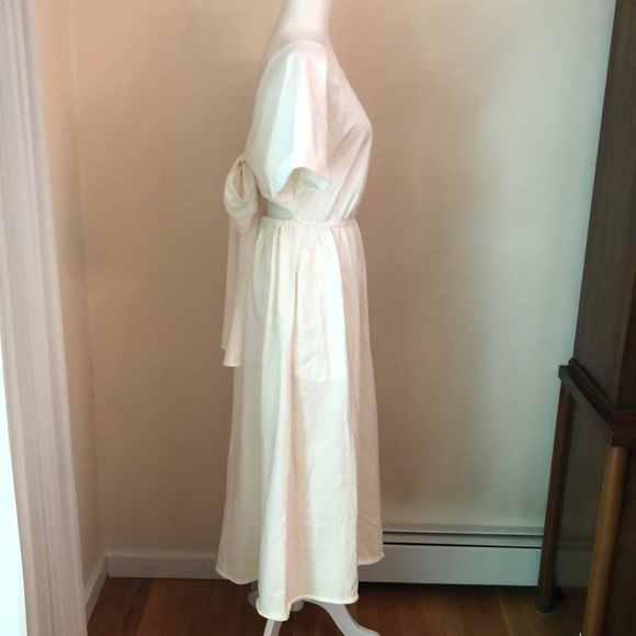 Free People Sorrento Midi Dress Ivory - Picture 12 of 15